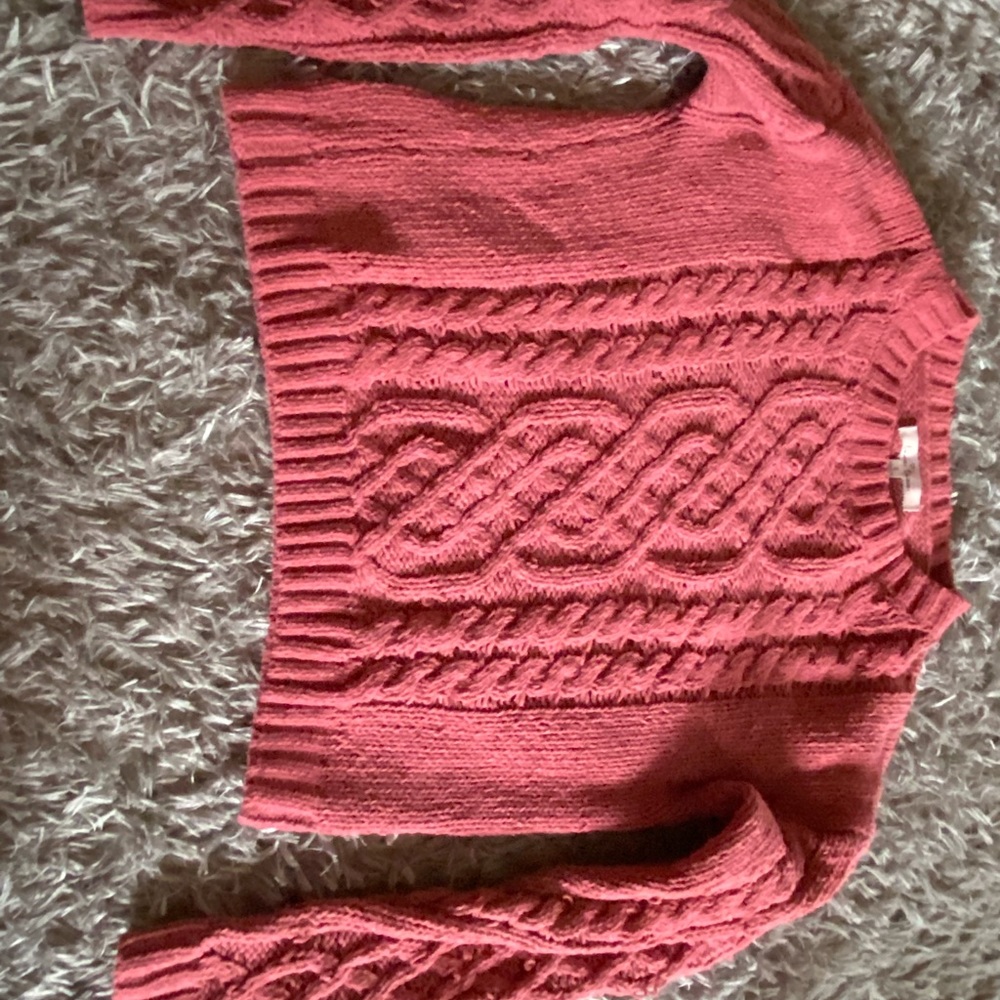 Orange sweater